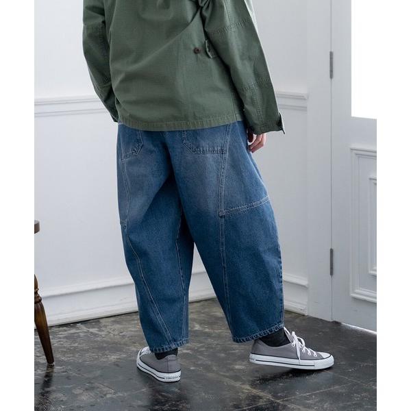 mililopiulu レディース ボトムス 切替 ボールパンツ ゆったり