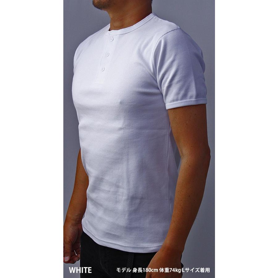 AVIREX Tシャツ アヴィレックス Tシャツ ヘンリーネック Tシャツ 半袖 無地 デイリー インナー メンズ DAILY WEAR デイリーウェア 6143504（7834934019）｜jeans-yamato｜06