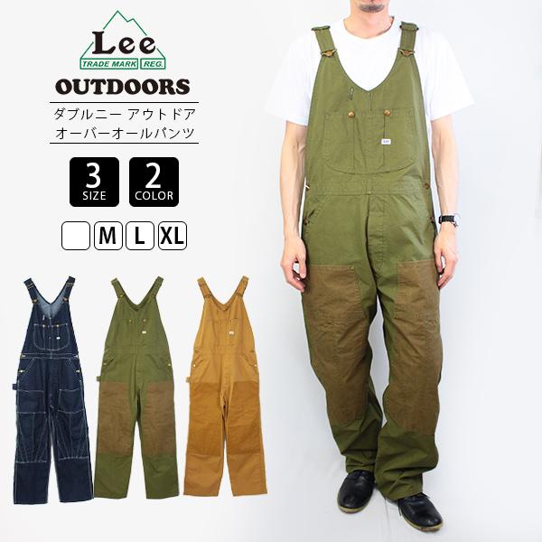 Lee オーバーオール　ツナギ　茶 Lee（リー） オーバーオール オーバーオール メンズ デニム つなぎ
