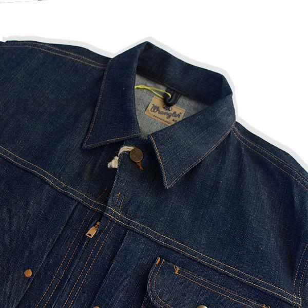 Wrangler デニムジャケット メンズ Gジャン ARCHIVES 11MJZ 1958 MODEL 1958年復刻 WM9158 1208｜jeans-yamato｜05