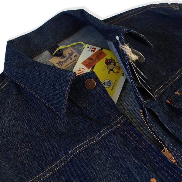 Wrangler デニムジャケット メンズ Gジャン ARCHIVES 11MJZ 1958 MODEL 1958年復刻 WM9158 1208｜jeans-yamato｜10