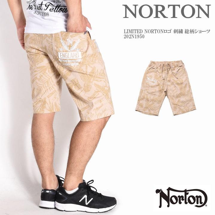 ノートン NORTON ショートパンツ(ハーフパンツ) LIMITED NORTONロゴ 