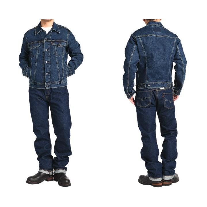 定番levi'sデニムジーンズジャケットジージャンサード507 505 501503赤レッドタブvintageインディゴエイジング　カバーオール Levi's RED TAB LEVI'S リーバイス Gジャン TYPE III トラッカー