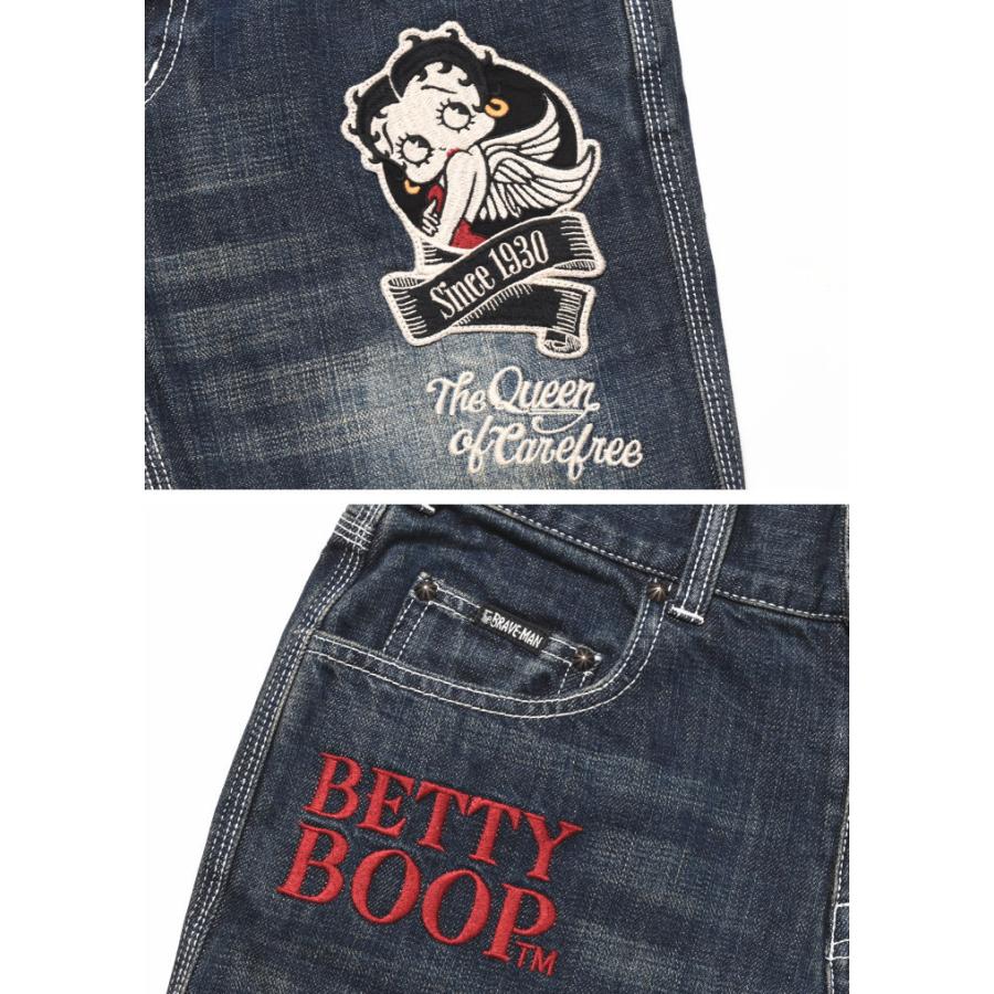 BETTY BOOP（ベティ ブープ） ブレイブマン × コラボ ジーンズ