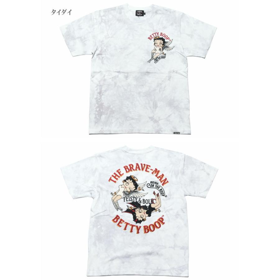 BETTY BOOP（ベティ ブープ） ブレイブマン × コラボ Tシャツ