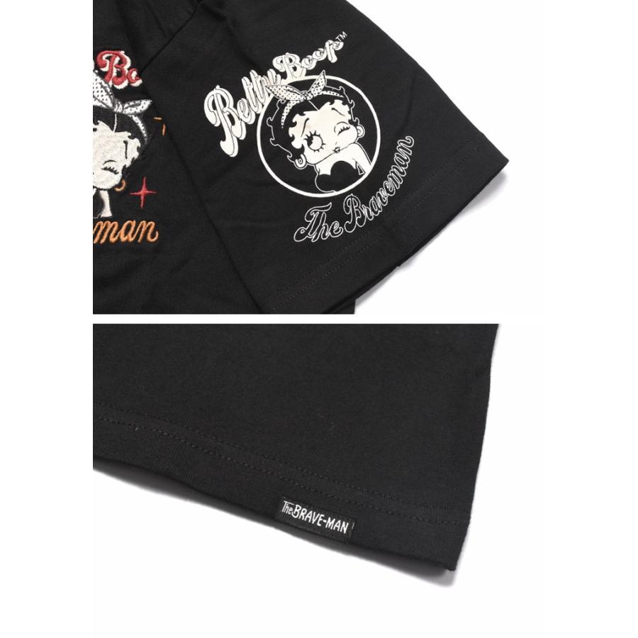 BETTY BOOP（ベティ ブープ） ブレイブマン × コラボ Tシャツ ベティー