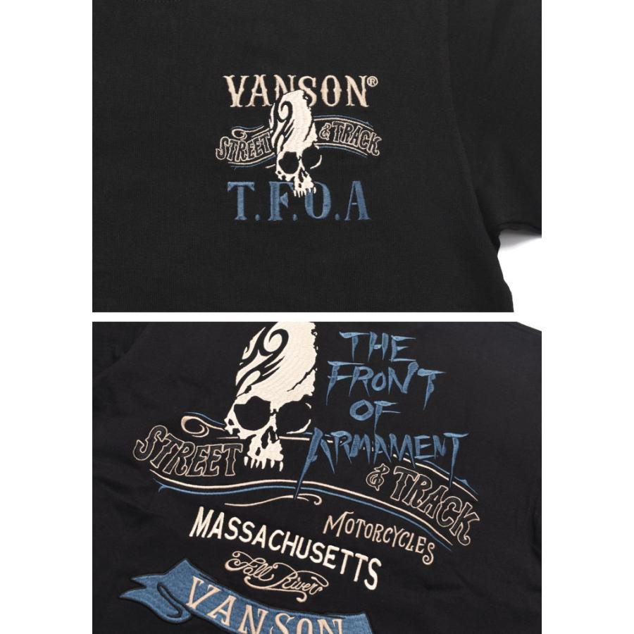 VANSON（バンソン） × クローズ ワースト コラボ Tシャツ T.F.O.A 武装