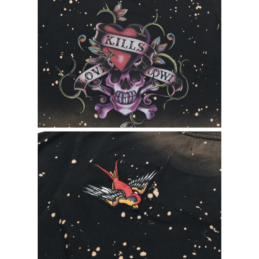 Ed Hardy 【2024秋冬新作】Ed エドハーディー ロンT Love Kills Ed Hardy 【2024秋冬新作】Ed エドハーディー ロンT Love Kills