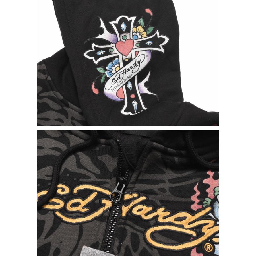 Ed Hardy 【2024秋冬新作】Ed エドハーディー パーカー TIGER 虎 Ed Hardy 【2024秋冬新作】Ed エドハーディー パーカー TIGER 虎