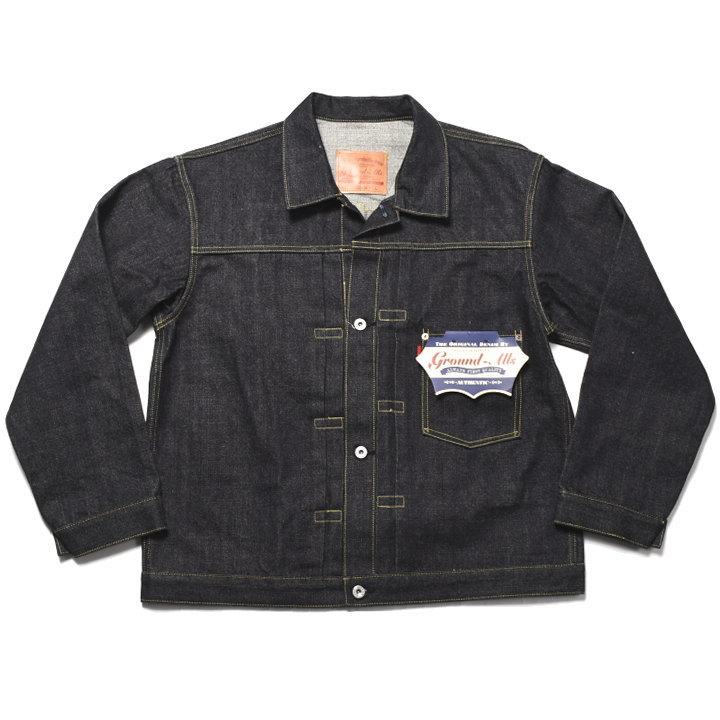 stone  デニムジャケット カバオール Ground-Alls SILVER STONE グランドオールズ シルバーストーン WW2-SP