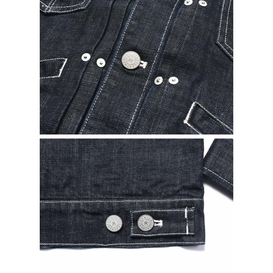VANSON（バンソン） 【当店別注】 ジージャン Custom Design ロゴ 刺繍