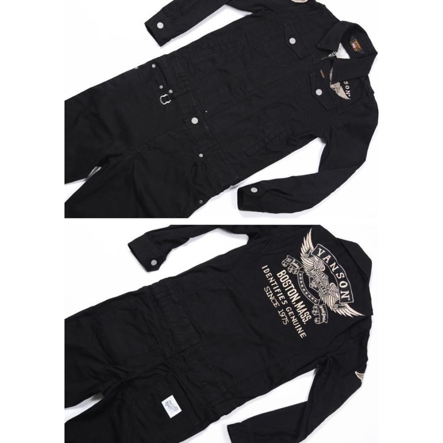 VANSON（バンソン） 【再入荷】【当店別注】 ツナギ つなぎ フライング