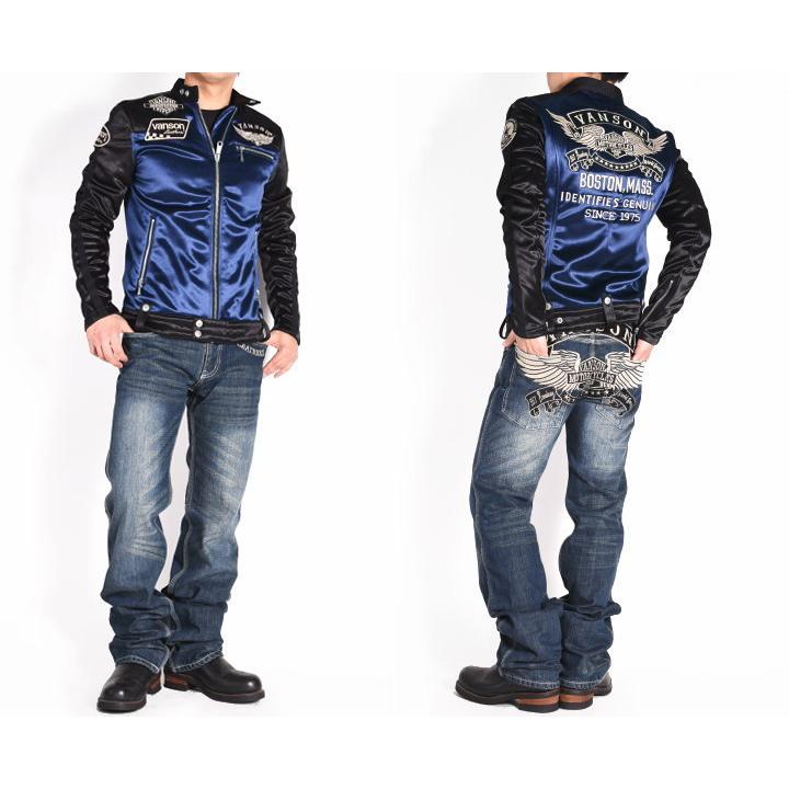 VANSON 【再入荷】【当店別注】 バンソン ライダース フライング