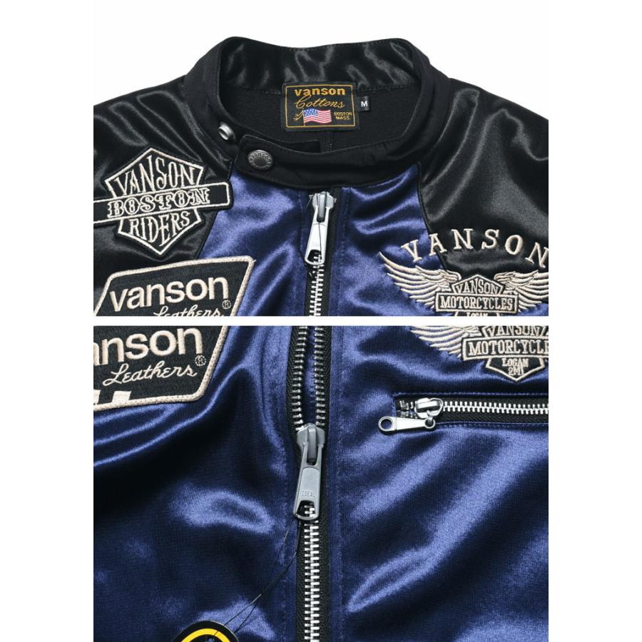 VANSON 【再入荷】【当店別注】 バンソン ライダース フライング