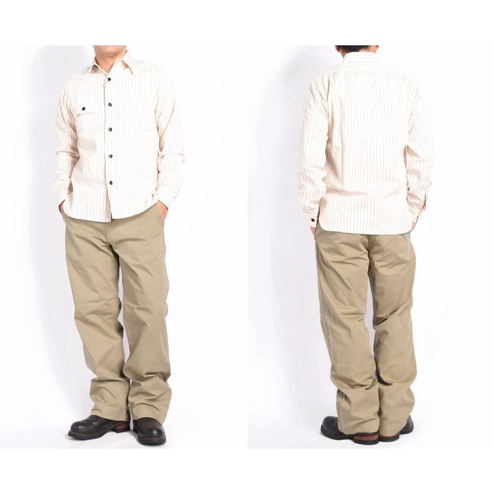 EDWIN（エドウィン） EDWIN KHAKIS ワイドストレート チノパンツ