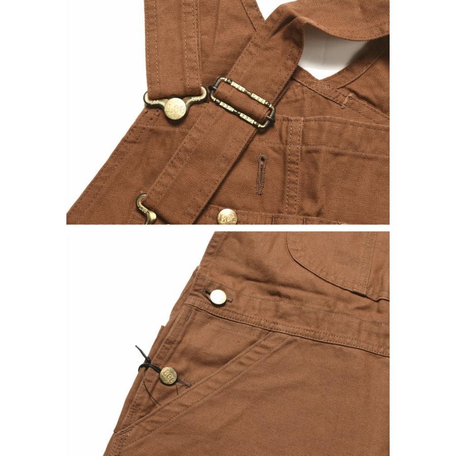 Lee（リー） DUNGAREES 日本製 ブラウンダック オーバーオール LM7254