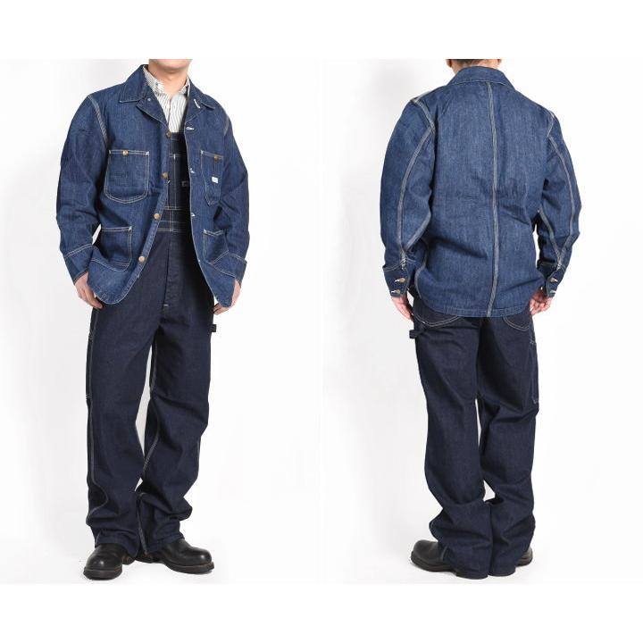 Lee（リー） DUNGAREES ロコジャケット デニム カバーオール 濃色