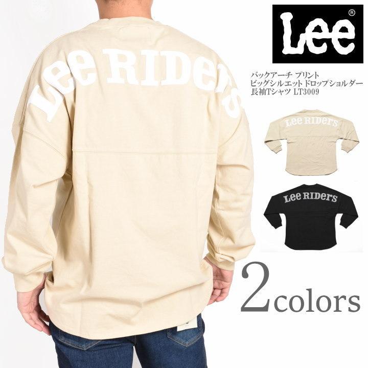 Lee（リー） ロンT バックアーチ プリント ビッグシルエット ドロップ