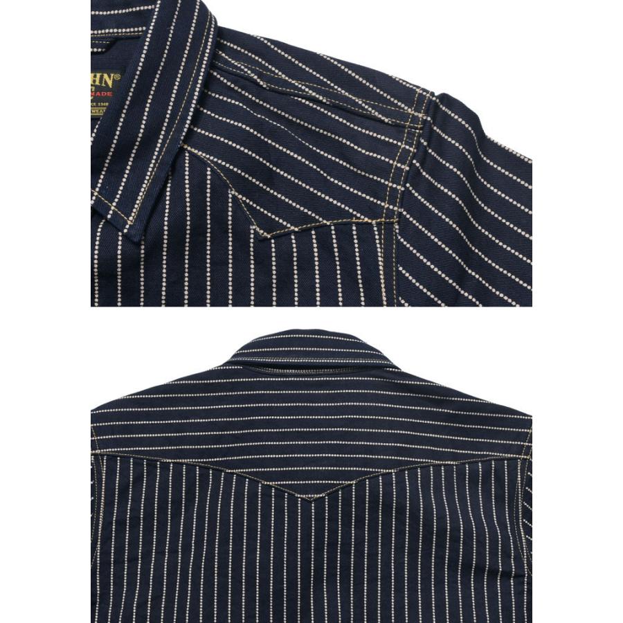 Big John（ビッグジョン） 長袖シャツ 10oz SELVAGE ウォバッシュ