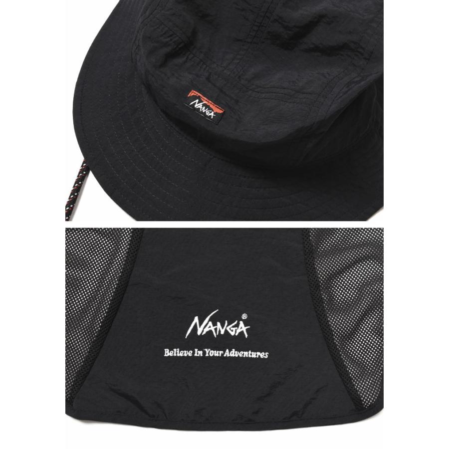 【新品未使用】ナンガ NYLON TUSSER SUNSHADE HAT NANGA（ナンガ） NYLON TUSSER SUNSHADE HAT / ナイロンタッサー