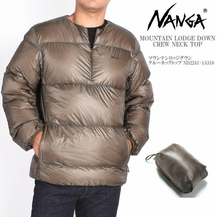 NANGA 【セール】NANGA ナンガ MOUNTAIN LODGE DOWN CREW NECK NANGA 【セール】NANGA ナンガ MOUNTAIN LODGE DOWN CREW NECK