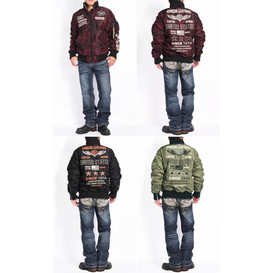 VANSON 【2024秋冬新作】バンソン MA-1 フライトジャケット VANSON 【2024秋冬新作】バンソン MA-1 フライトジャケット