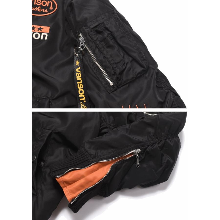 VANSON 【2024秋冬新作】バンソン MA-1 フライトジャケット VANSON 【2024秋冬新作】バンソン MA-1 フライトジャケット