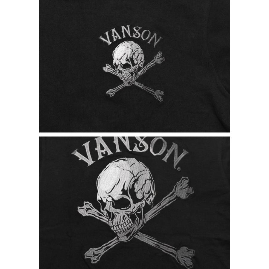 VANSON 【2024秋冬新作】バンソン ロンT クロスボーンスカル VANSON 【2024秋冬新作】バンソン ロンT クロスボーンスカル
