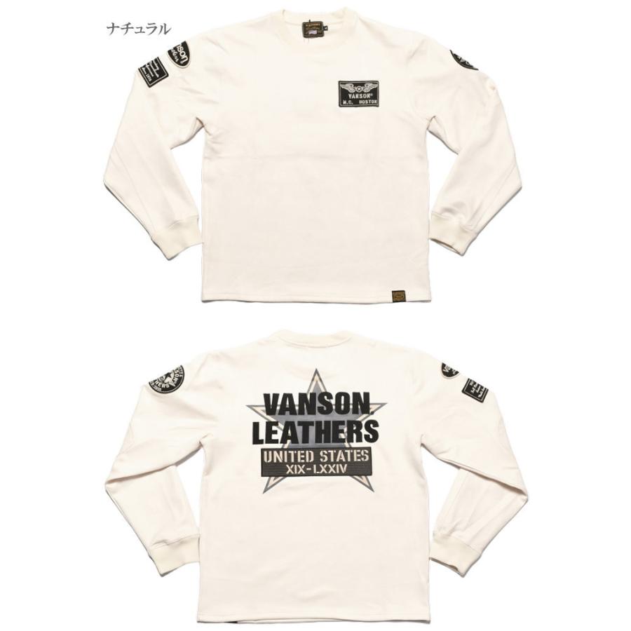 VANSON（バンソン） 【2025秋冬新作】バンソン ロンT ワンスター