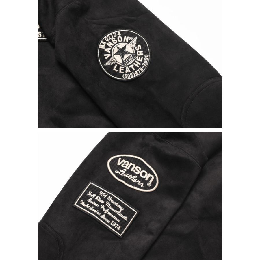 VANSON（バンソン） ロンT ワンスター VANSON LEATHERSロゴ 刺繍