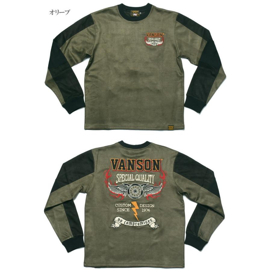 VANSON（バンソン） 【2025秋冬新作】バンソン ロンT フライング