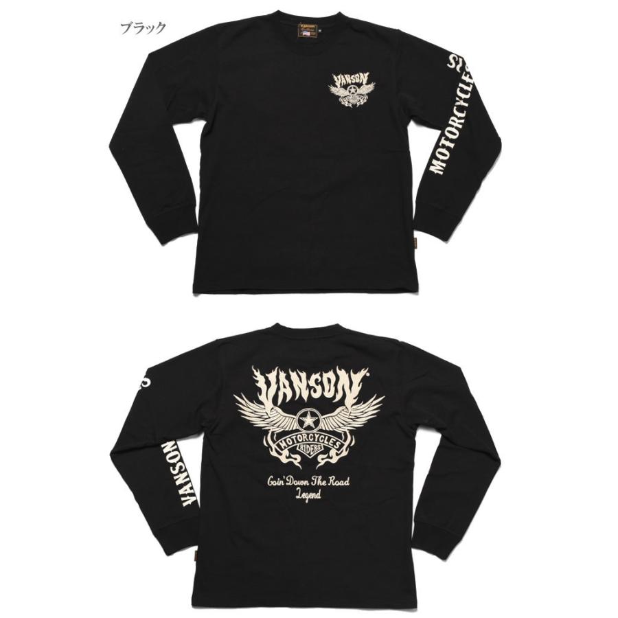 VANSON（バンソン） 【2026春新作】バンソン ロンT フライングスター