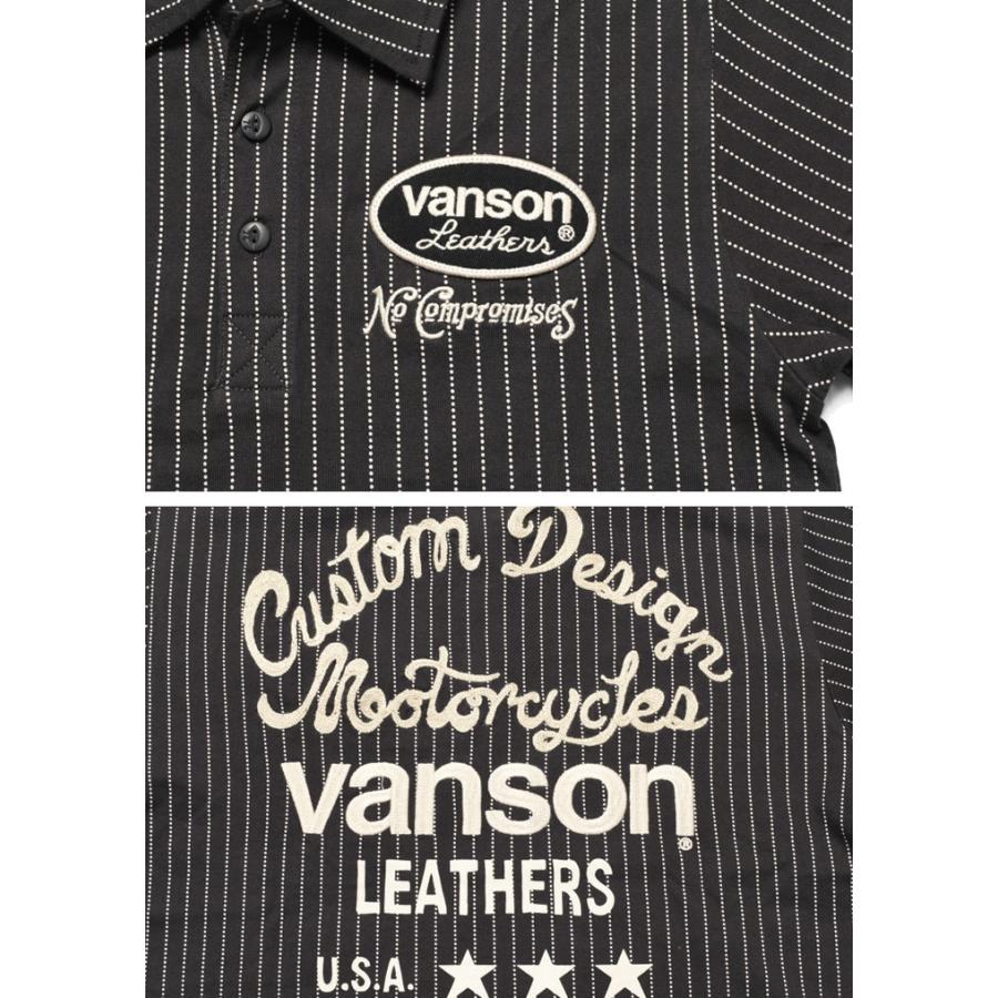VANSON（バンソン） 【2026春夏新作】バンソン ポロシャツ Custom