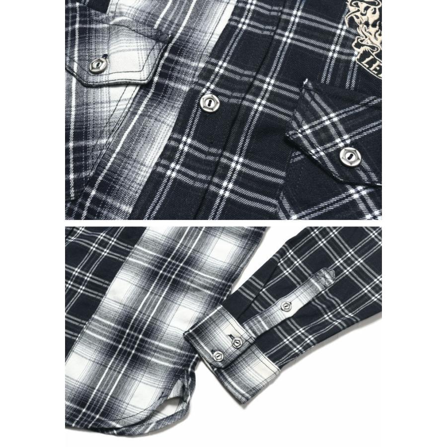 VANSON 【2024秋冬新作】バンソン 長袖シャツ フライング VANSON 【2024秋冬新作】バンソン 長袖シャツ フライング