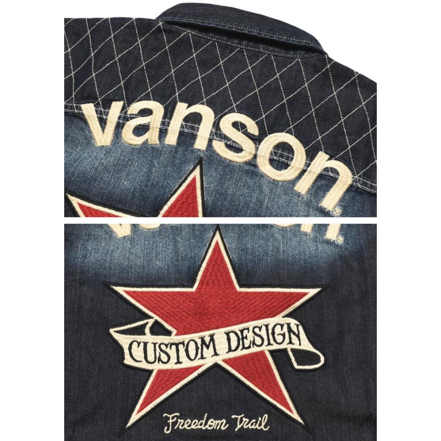 VANSON（バンソン） 【2026春夏新作】バンソン 半袖シャツ ワンスター