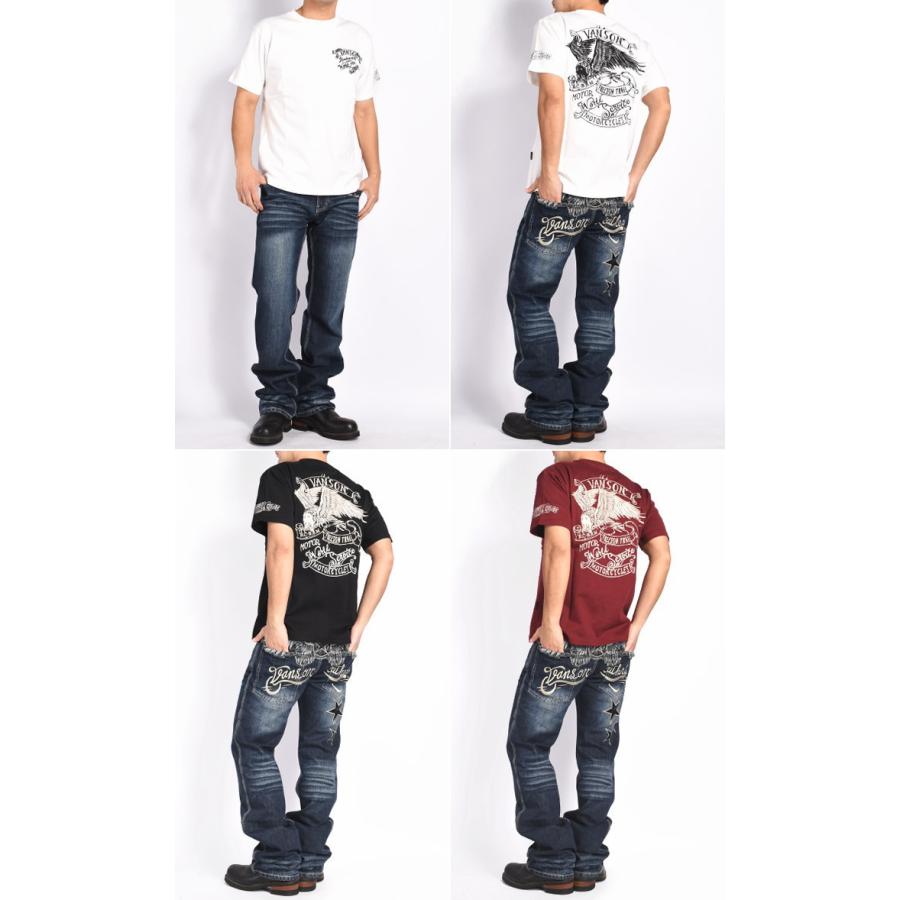 VANSON（バンソン） VANSON Tシャツ 復刻モデル フライングイーグル