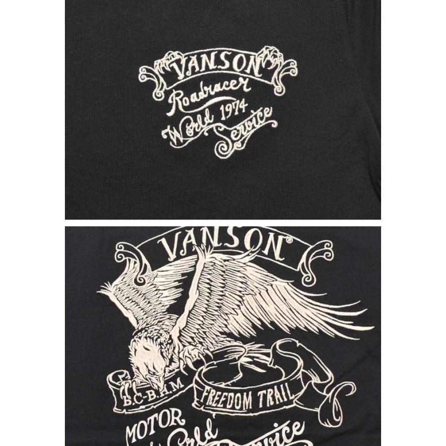 VANSON（バンソン） VANSON Tシャツ 復刻モデル フライングイーグル