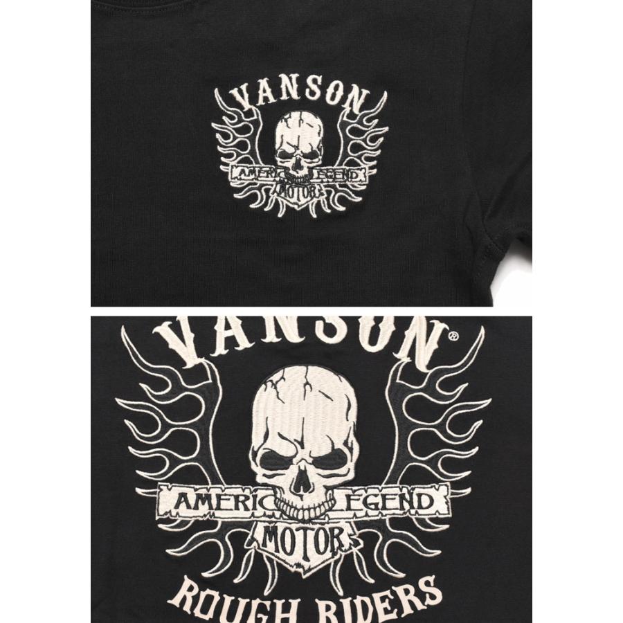 VANSON（バンソン） 【セール】バンソン VANSON Tシャツ スカル