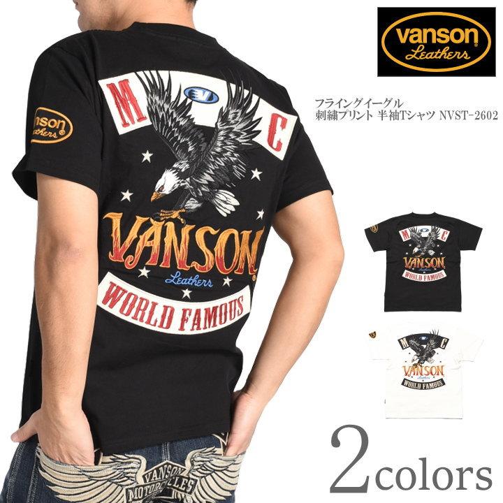 VANSON（バンソン） 【2026春夏新作】バンソン VANSON Tシャツ