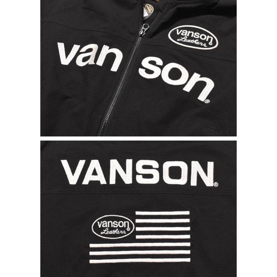 VANSON（バンソン） 【セール】バンソン ロゴ刺繍＆オーバルワッペン