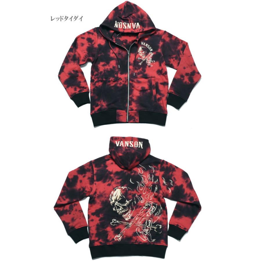 VANSON（バンソン） 【2026春新作】バンソン パーカー クロスボーン