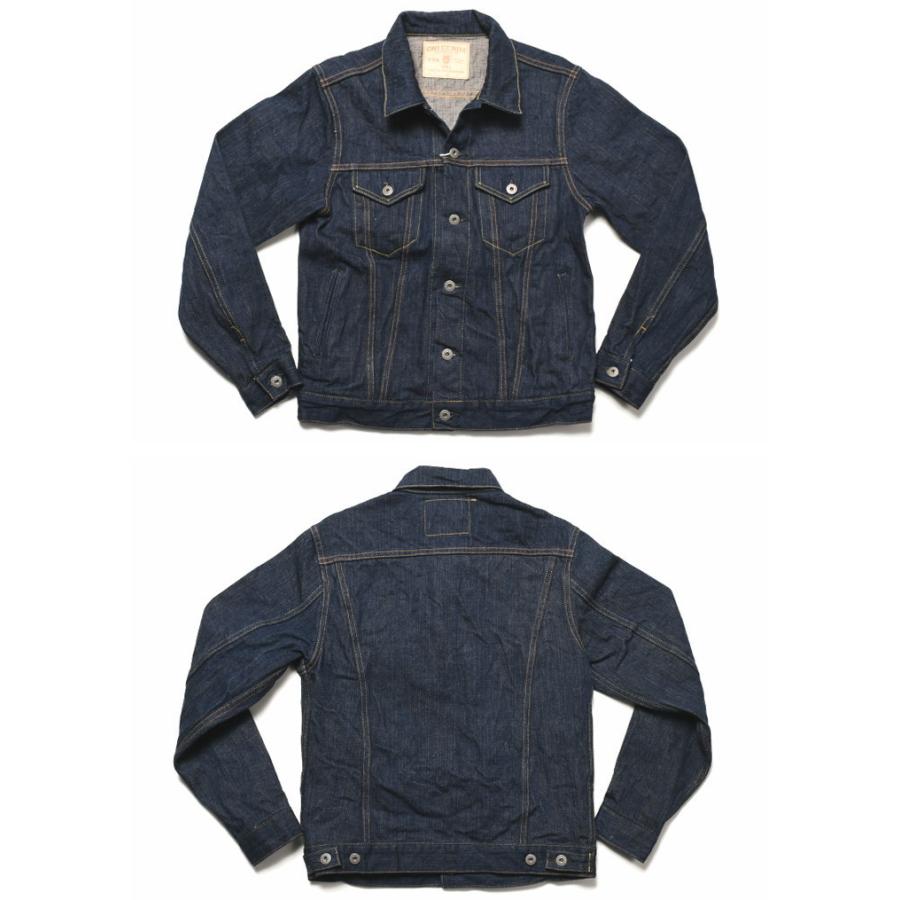 鬼デニム ONI DENIM Gジャン 16oz 天然藍ロープ染色デニム 鬼極 鬼デニム ONI DENIM Gジャン 16oz 天然藍ロープ染色デニム 鬼極