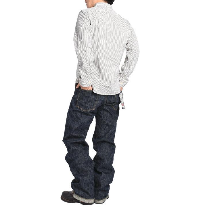 鬼デニム ONI DENIM 16oz. 天然藍ロープ染色デニム “鬼KASE” ワイド
