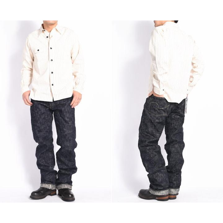 2025春新作】鬼デニム ONI DENIM 17oz. ONI-Kasuri 鬼絣デニム レトロ 