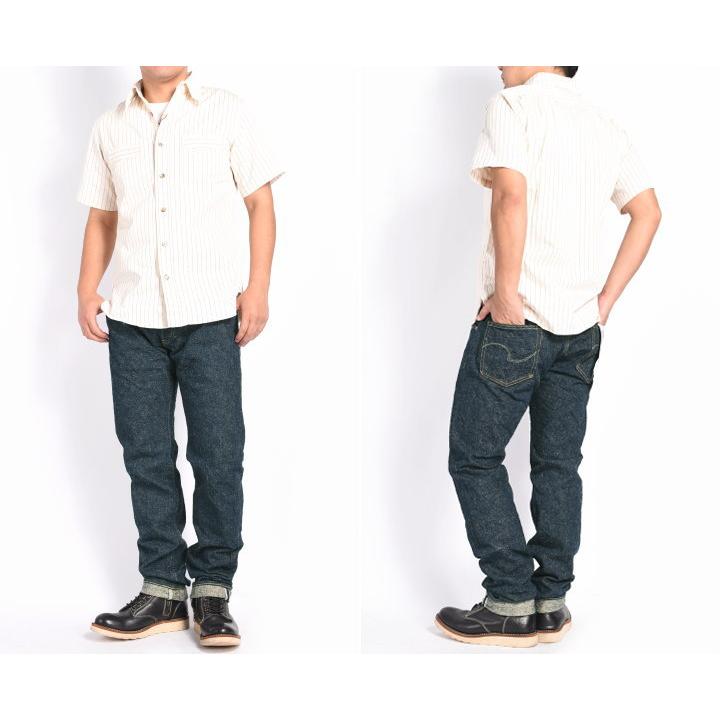 鬼デニム ONI DENIM 15oz. クラッシュドコンクリートデニム リラックス 
