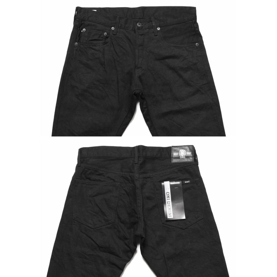 鬼デニム ONI DENIM 13oz. ジェットブラックデニム リラックス