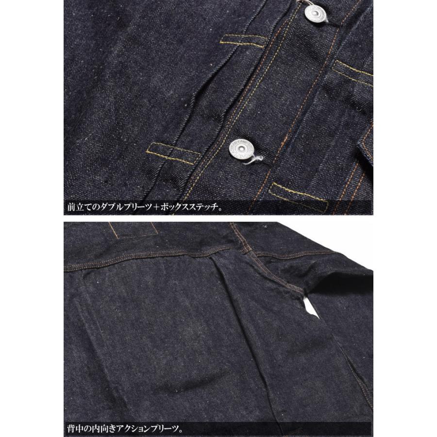   SPORT デニムジャケット Gジャン S USA製 SUGAR CANE シュガーケーン Gジャン Made in USA 13oz. DENIM BLOUSE
