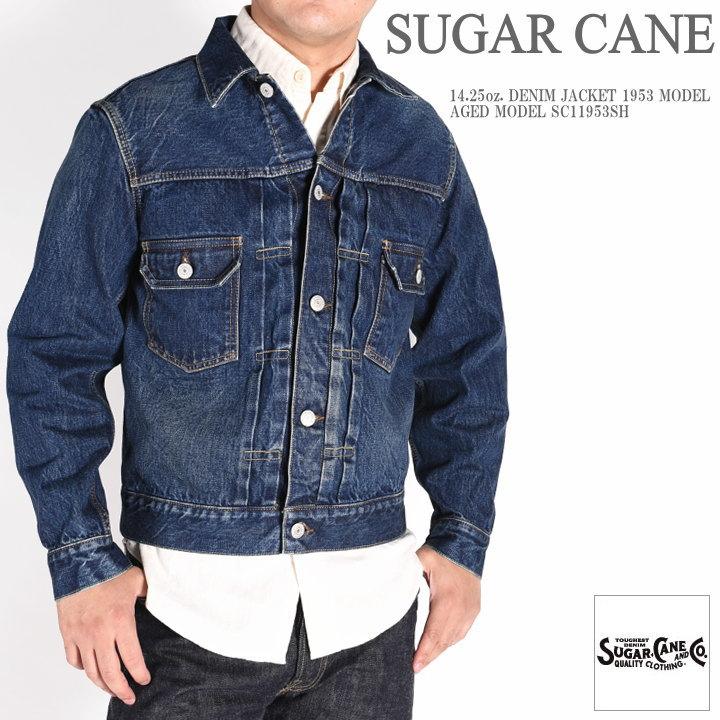 SUGAR CANE シュガーケーン Gジャン 14.25oz. DENIM JACKET 1953 SUGAR CANE シュガーケーン Gジャン 14.25oz. DENIM JACKET 1953