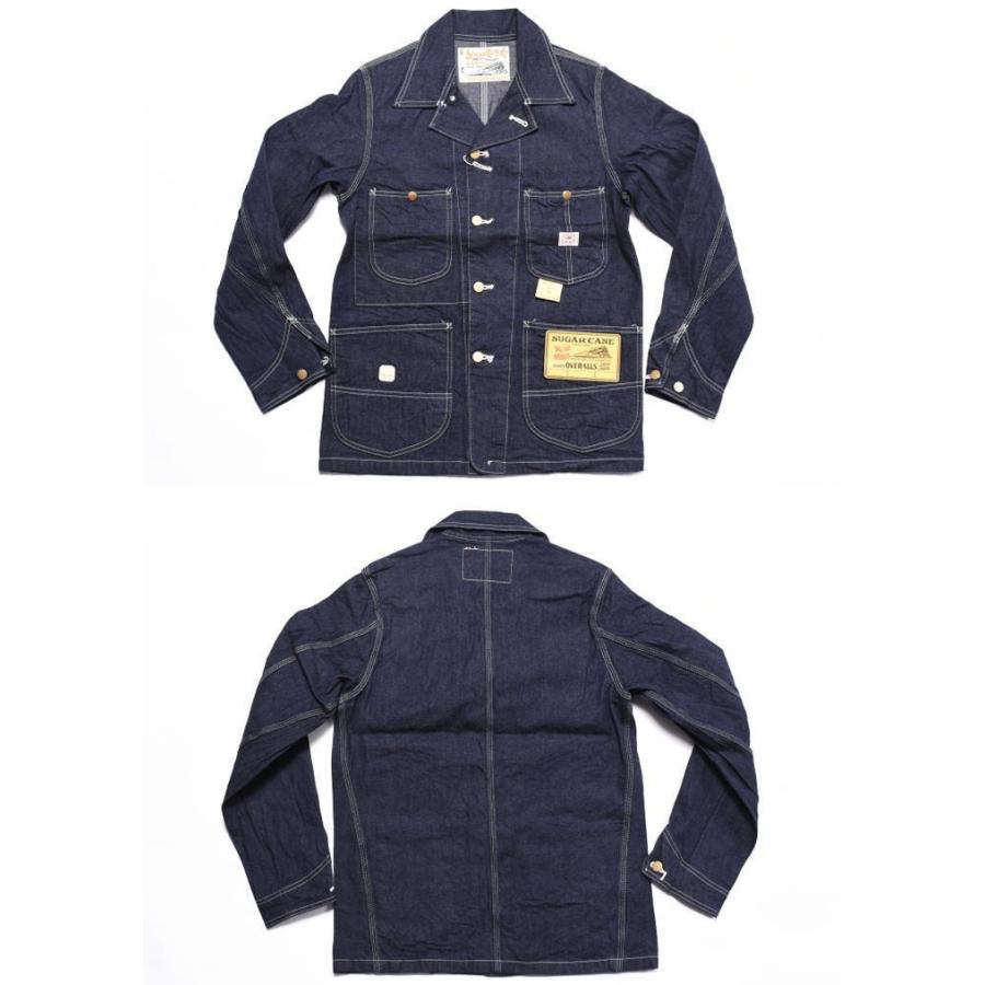 SUGAR CANE 【再入荷】シュガーケーン ジャケット 11oz. ブルーデニム