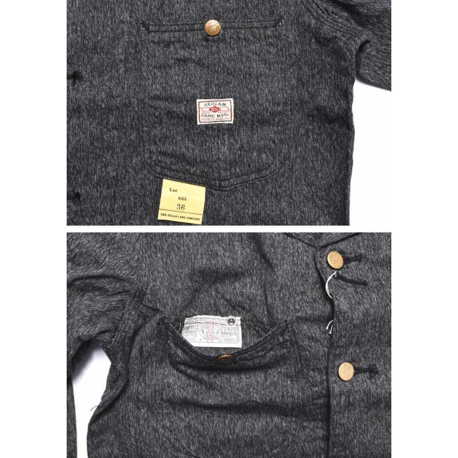 SUGAR CANE 【再入荷】シュガーケーン ジャケット 9oz. ブラック